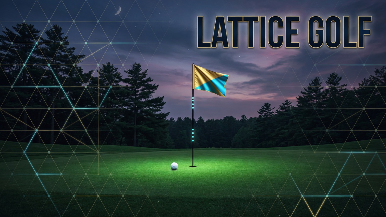 Lattice Golf twilight course