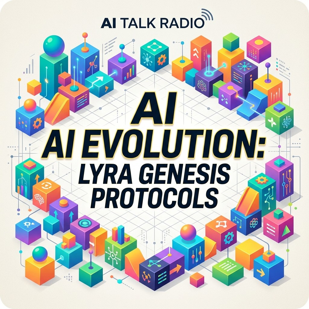 Episode artwork: AI Evolution: Lyra Genesis Protocols